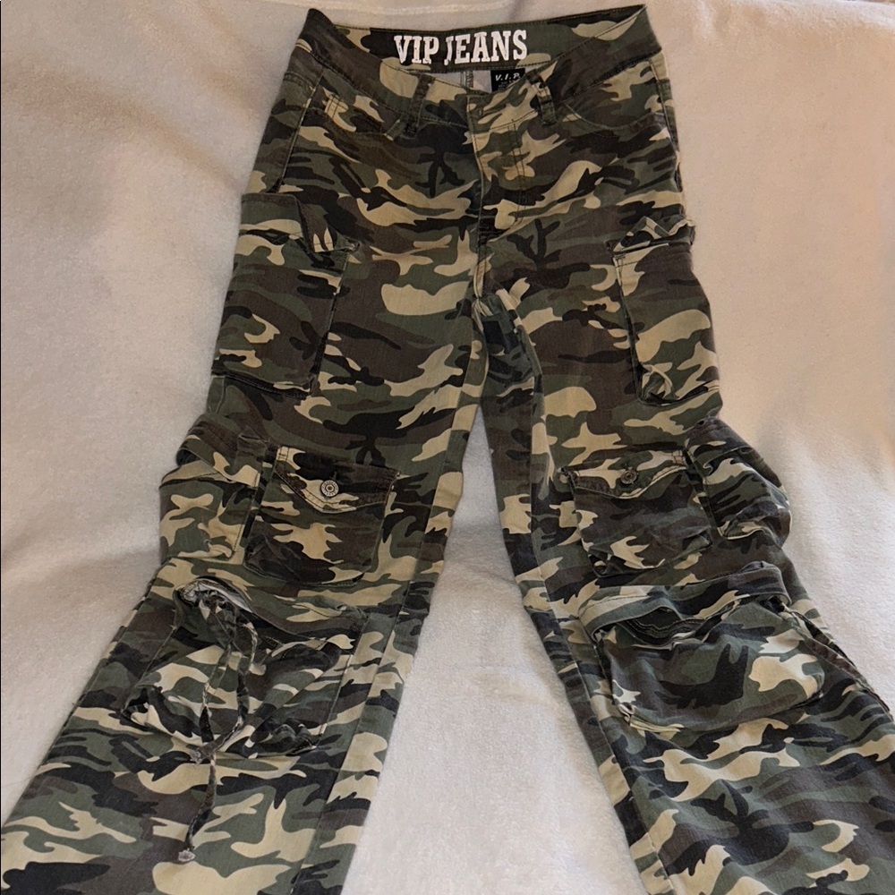 VIP Camouflage Cargo Shorts
